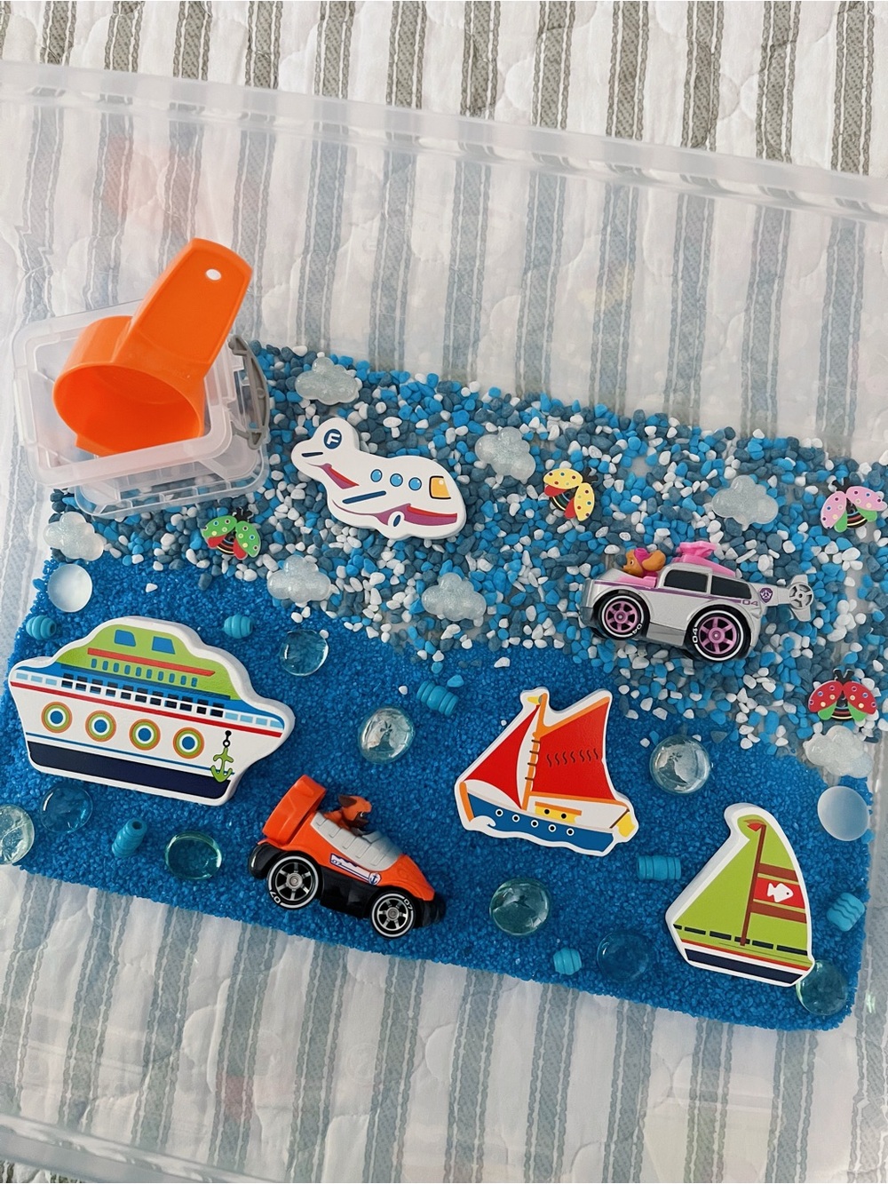 Paw Patrol Sky & Sea Sensory Kit - Zuma and Stella Kids Toys, Boats and Planes